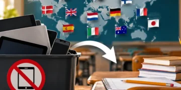 Los 11 países que sacan las pantallas de las aulas y vuelven al papel