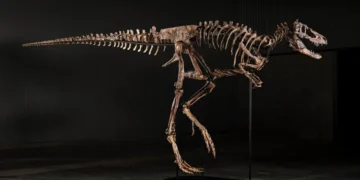 Un esqueleto de Nanotyrannus se vende por 47,3 millones en una subasta en Nueva York