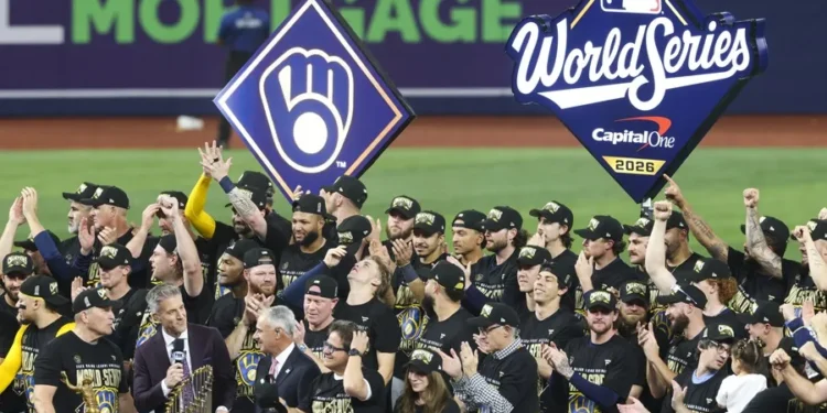 Los Cerveceros conquista su primera Serie Mundial