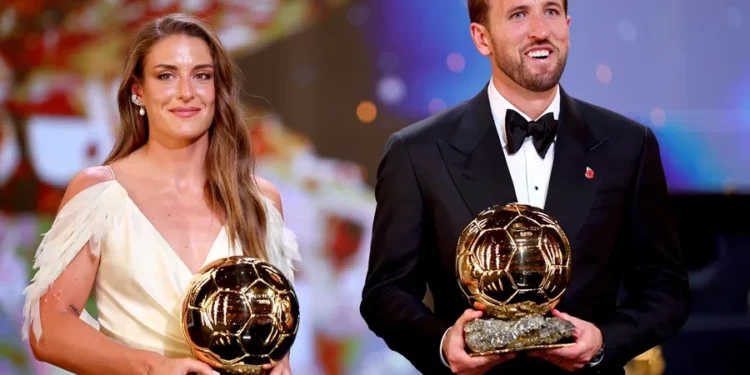 Harry Kane conquista su primer Balón de Oro y Alexia Putellas suma el tercero