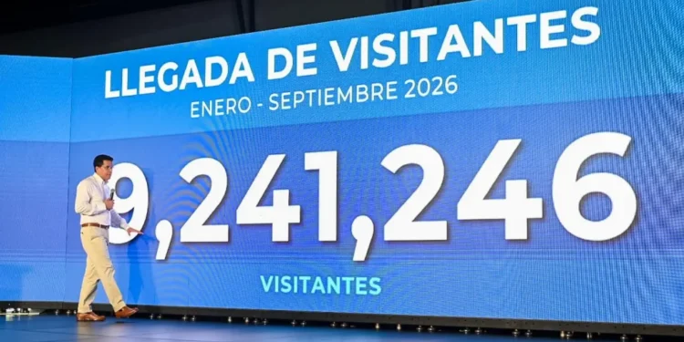 República Dominicana recibió más de 9.2 millones de visitantes entre enero y septiembre